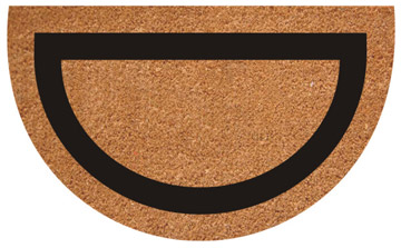 Half Round Plain Doormat
