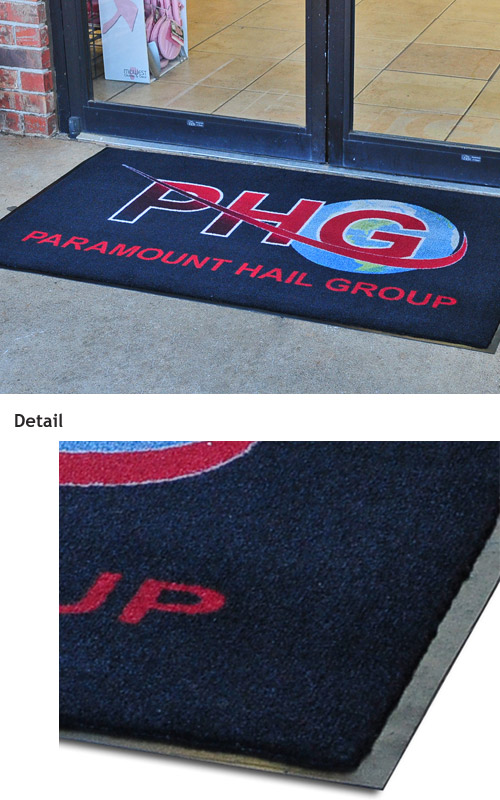 H.D. Nylon Dye Commercial Logo Doormat