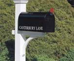 Personalized Coated Steel Mailboxes