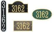 Whitehall Fast Delivery Address Signs