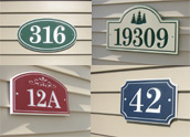 Polyethylene Address Plaques