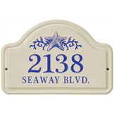 Starfish Arch Plaque