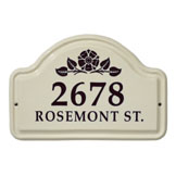 Rosette Arch Plaque