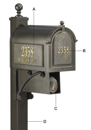 Aluminum Mailbox