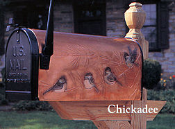 Cedar Mailbox