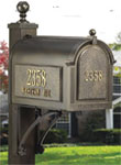 Personalized Aluminum Mailboxes