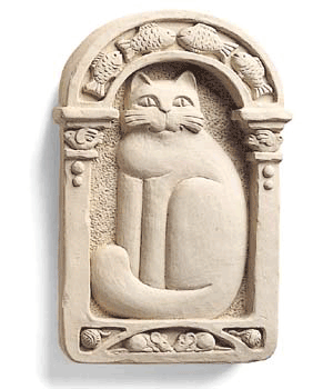 Hand-cast Cement  - Cat